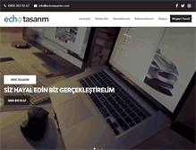 Tablet Screenshot of echotasarim.com
